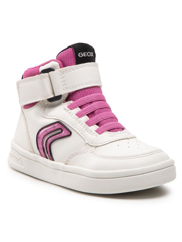 Geox Geox Сникърси J Djrock G. C 264MC 0BCEW C0563 M Бял