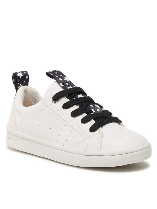 Geox Geox Сникърси J Djrock Girl J354MD000BCC0404 S Бял