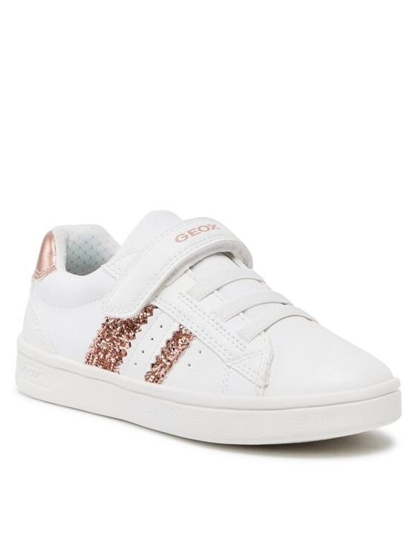 Geox Geox Сникърси J Djrock Girl J354ME054ASC1ZH8 S Бял