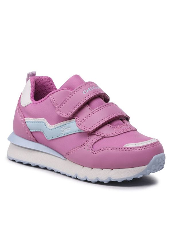Geox Geox Сникърси J Fastics G. A J26GZA 054FU C8F4A S Розов