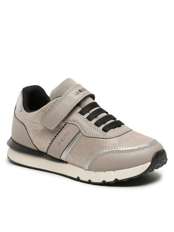 Geox Geox Сникърси J Fastics Girl J26GZB 0HS54 C5Y1A D Сив