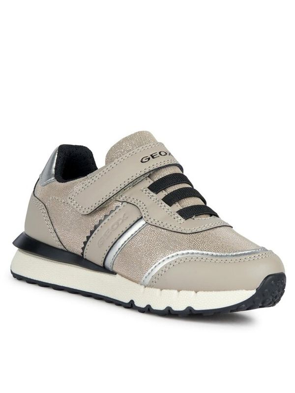 Geox Geox Сникърси J Fastics Girl J26GZB 0HS54 C5Y1A M Сив