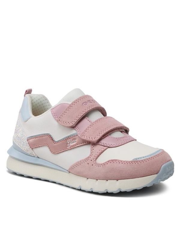 Geox Geox Сникърси J Fastics Girl J35GZD022FUC0674 D Цветен