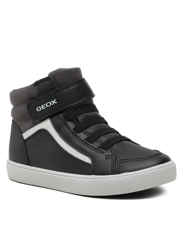 Geox Geox Сникърси J Gisli Boy J365CC 05410 C0005 M Черен