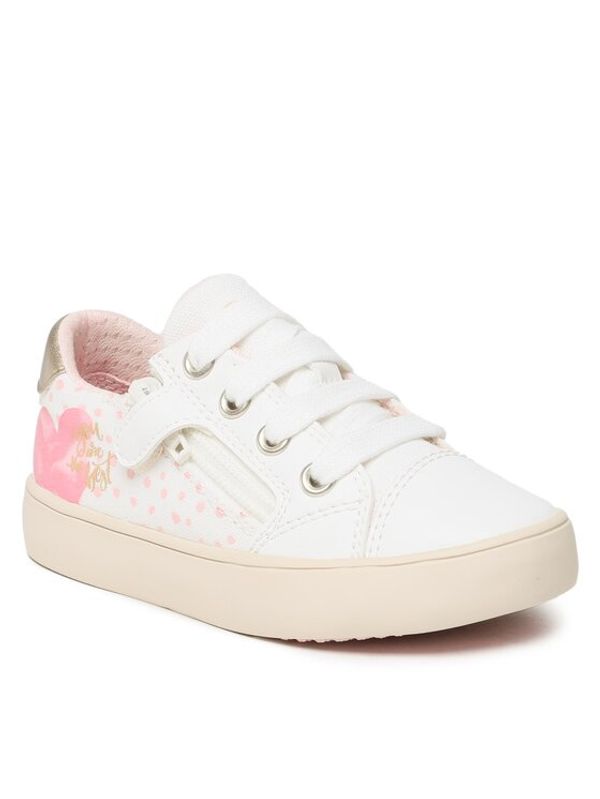 Geox Geox Сникърси J Gisli G. B J024NB 0AW54 C1364 M Бял