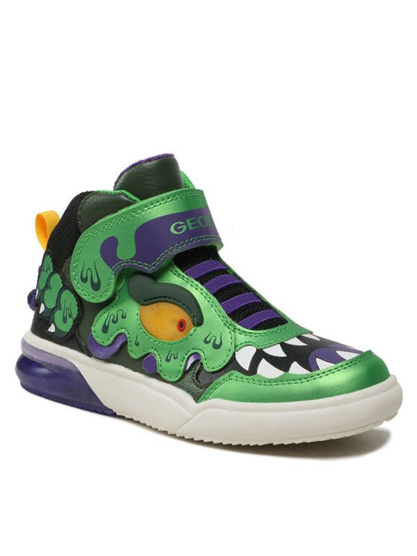 Geox Geox Сникърси J Grayjay Boy J369YA 05011 C3313 DD Зелен