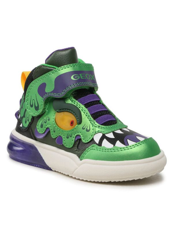 Geox Geox Сникърси J Grayjay Boy J369YA 05011 C3313 M Зелен