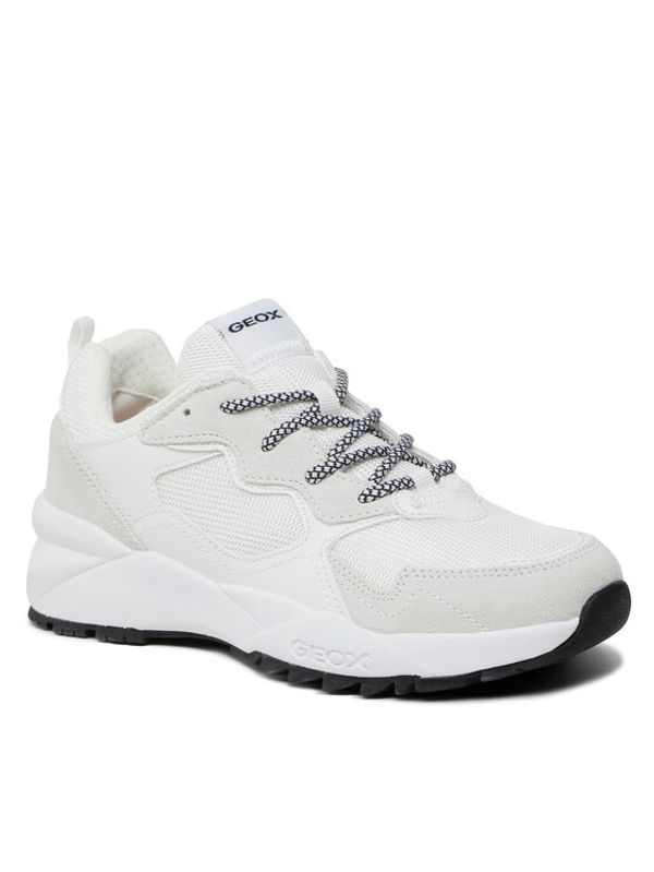 Geox Geox Сникърси J Heevok Girl A J35GTA 01122 C1000 D Бял