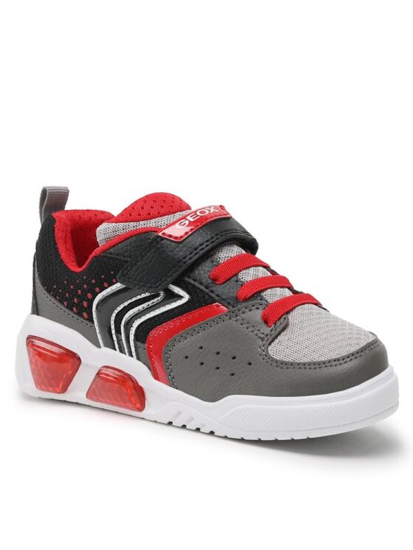 Geox Geox Сникърси J Illuminus Boy J35GVA011FEC0051 M Цветен