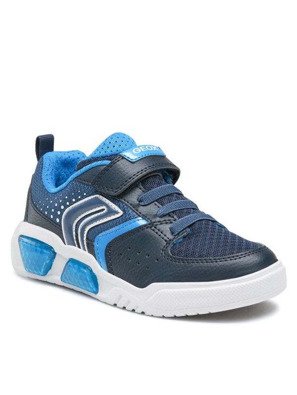 Geox Geox Сникърси J Illuminus Boy J35GVA011FEC0693 D Цветен