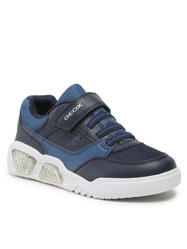 Geox Geox Сникърси J Illuminus Boy J35GVB0BU11C0700 D Цветен