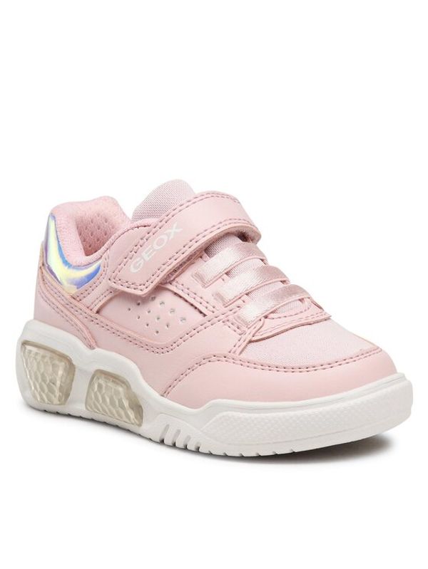 Geox Geox Сникърси J Illuminus Girl J35HPA0BUASC8W1Z M Бежов