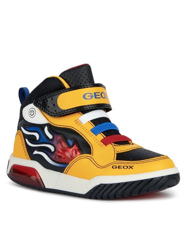 Geox Geox Сникърси J Inek Boy J369CE 0BU11 C0066 S Жълт