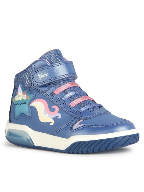 Geox Geox Сникърси J Inek Girl J36ASC 0CENF C4117 M Син