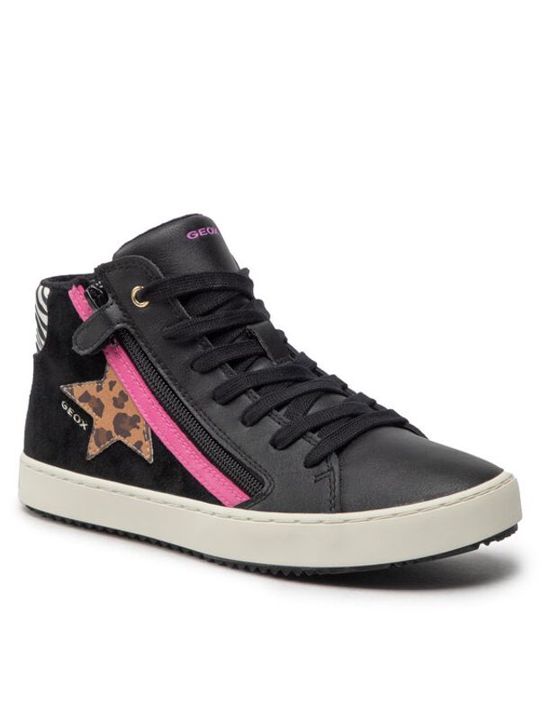 Geox Geox Сникърси J Kalispera G. A J264GA 022BC C0922 D Черен