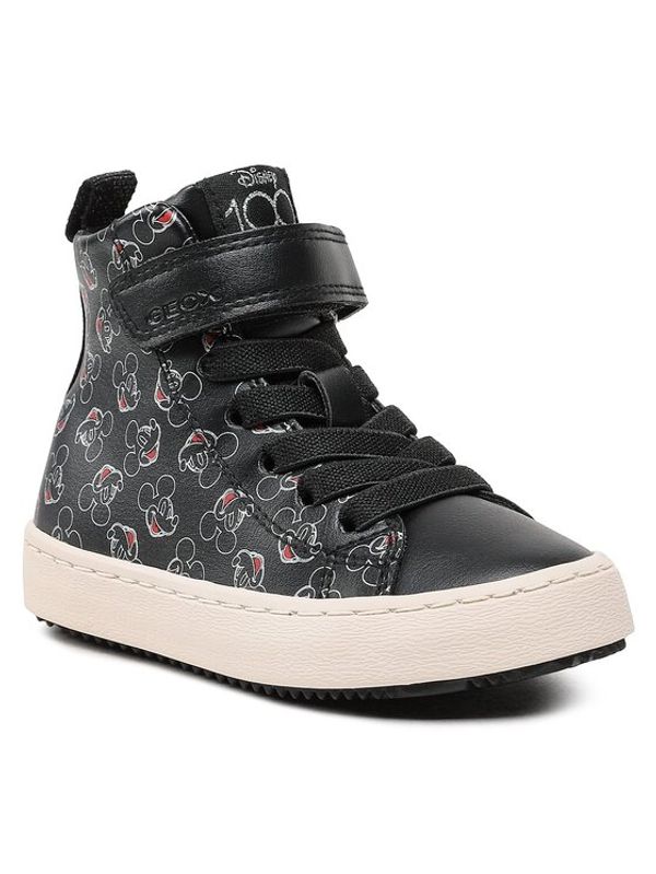 Geox Geox Сникърси J Kalispera Girl J364GH 00004 C0039 M Черен