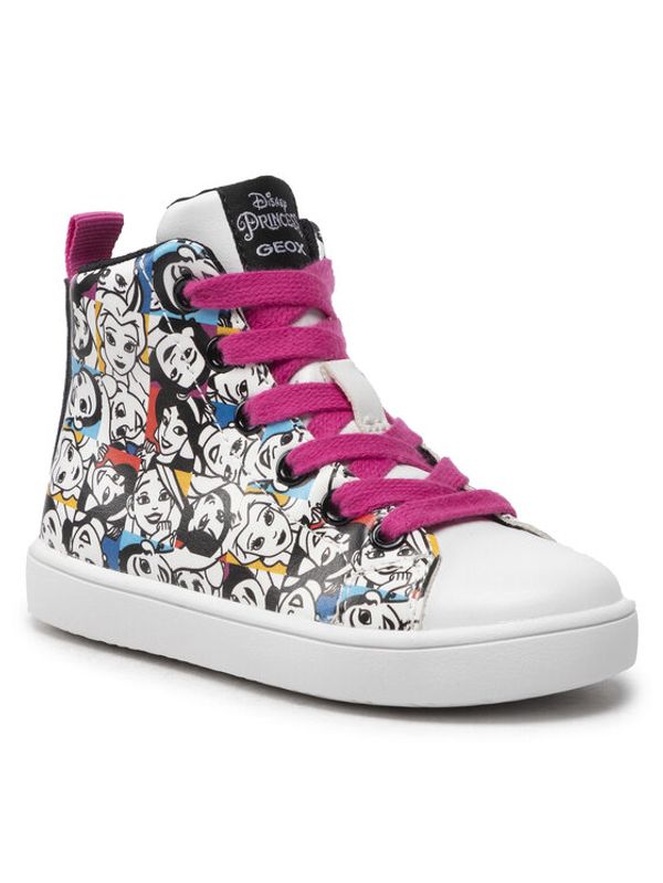 Geox Geox Сникърси J Kathe G. H J26EUH 00004 C0404 M Бял