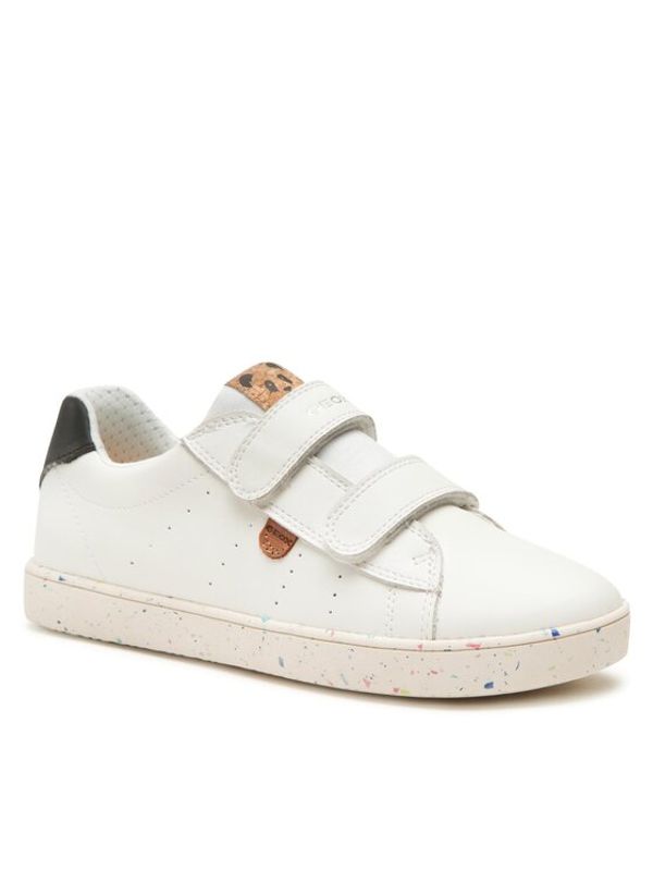 Geox Geox Сникърси J Kathe Girl J35EUC0001CC1000 D Бял
