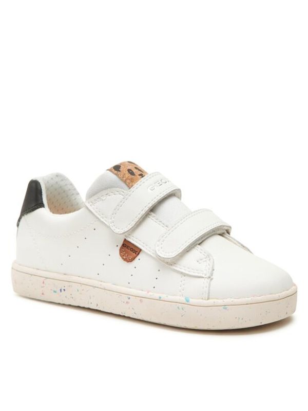 Geox Geox Сникърси J Kathe Girl J35EUC0001CC1000 S Бял