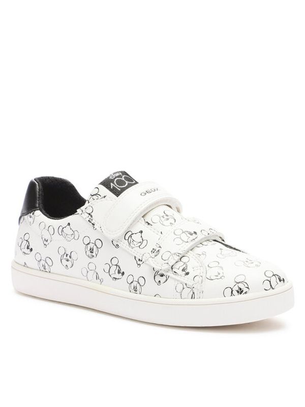 Geox Geox Сникърси J Kathe Girl J36EUG 00004 C0404 S Бял