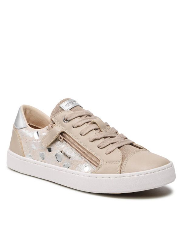 Geox Geox Сникърси J Kilwi G. B J02D5B 007BC C0475 D Бежов