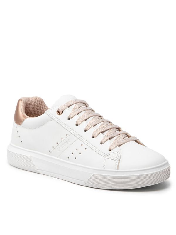 Geox Geox Сникърси J Nettuno G. A J25GCA 00085 C1000 S Бял