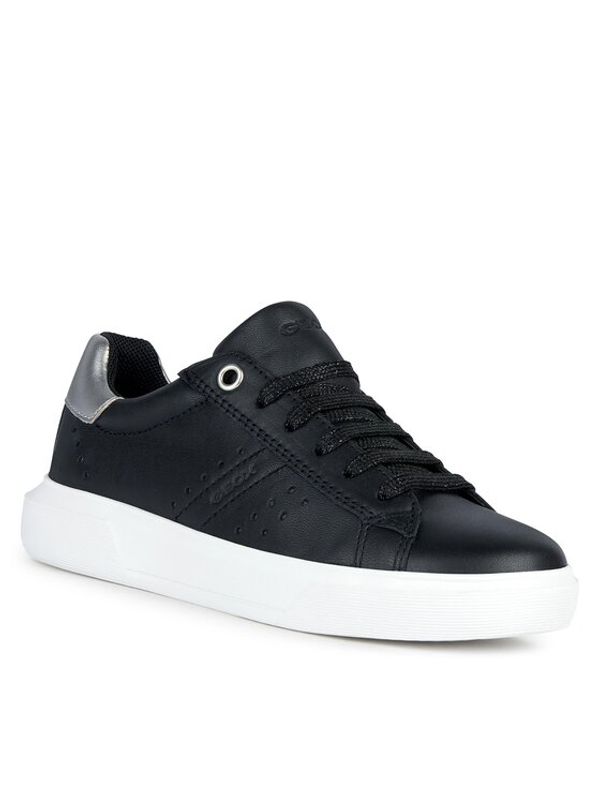 Geox Geox Сникърси J Nettuno Girl J25GCA 00085 C9244 D Черен