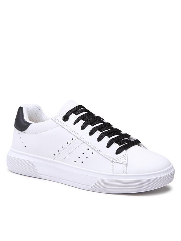 Geox Geox Сникърси J Nettuno Girl J25GCA00085C0404 D Бял