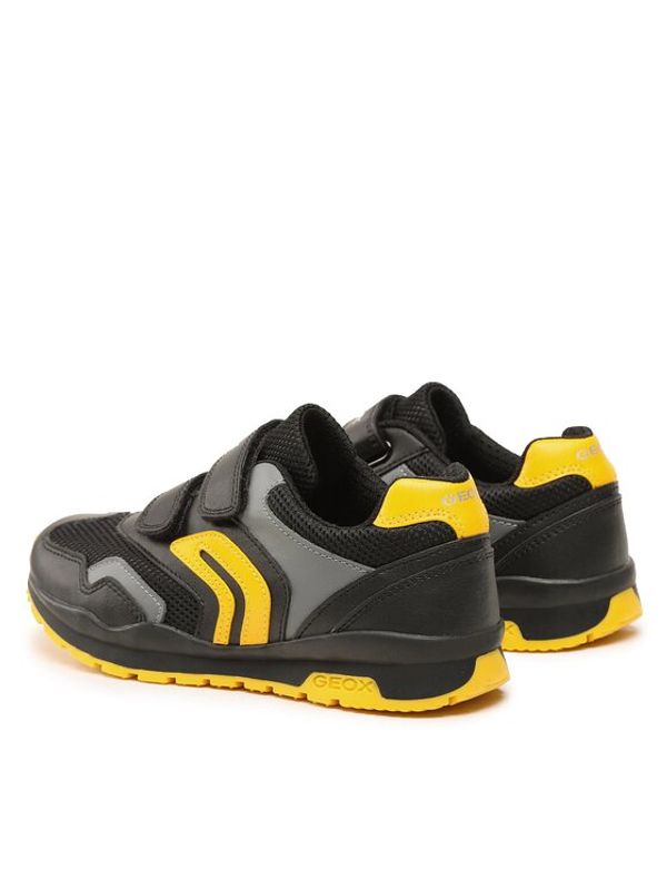 Geox Geox Сникърси J Pavel Boy J0415A 01454 C0054 D Черен