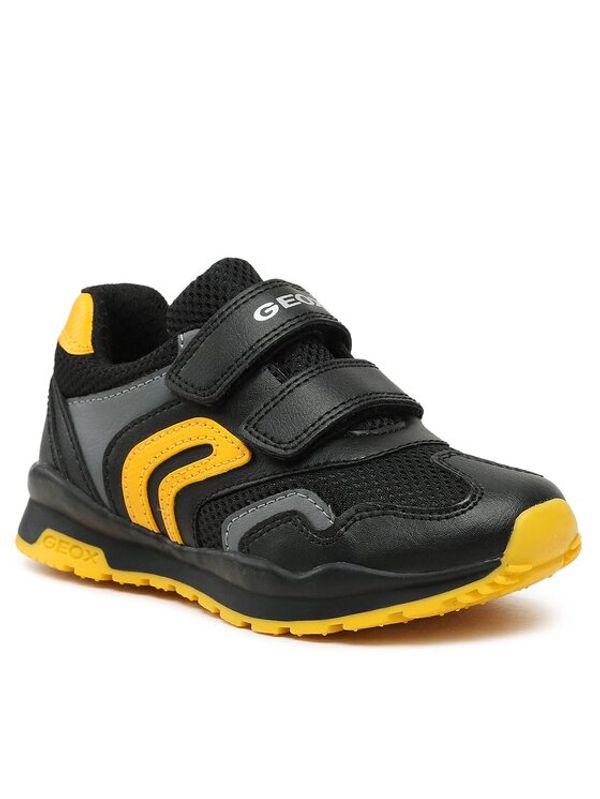 Geox Geox Сникърси J Pavel Boy J0415A 01454 C0054 S Черен