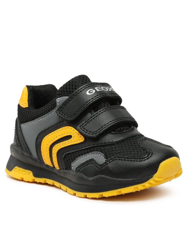 Geox Geox Сникърси J Pavel J0415A 01454 C0054 M Черен