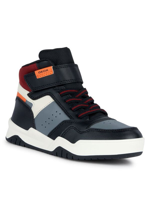 Geox Geox Сникърси J Perth Boy J367RF 0FE8V C0038 S Черен