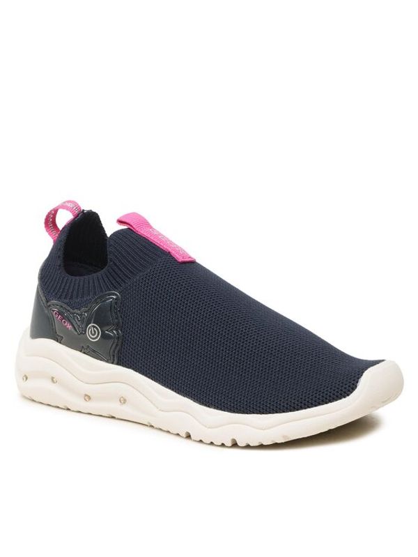 Geox Geox Сникърси J Phyper Girl J35GUB06KBCC4268 D Тъмносин