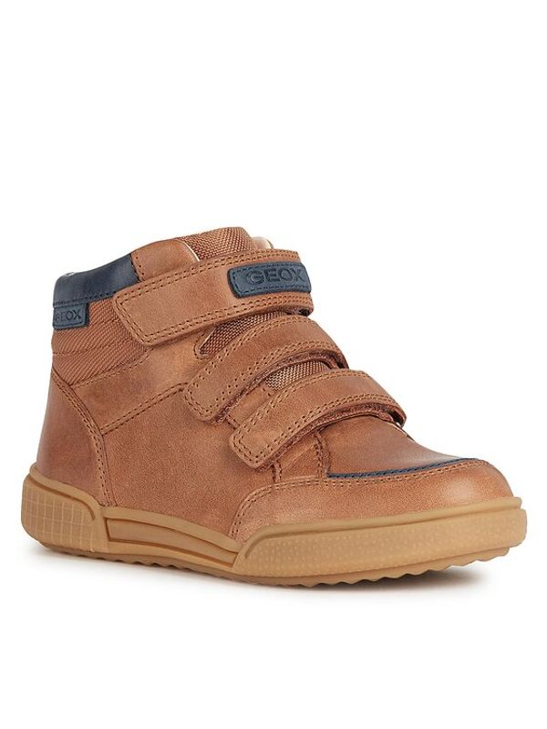 Geox Geox Сникърси J Poseido Boy J16BCB 0CLFU C6N4E D Кафяв