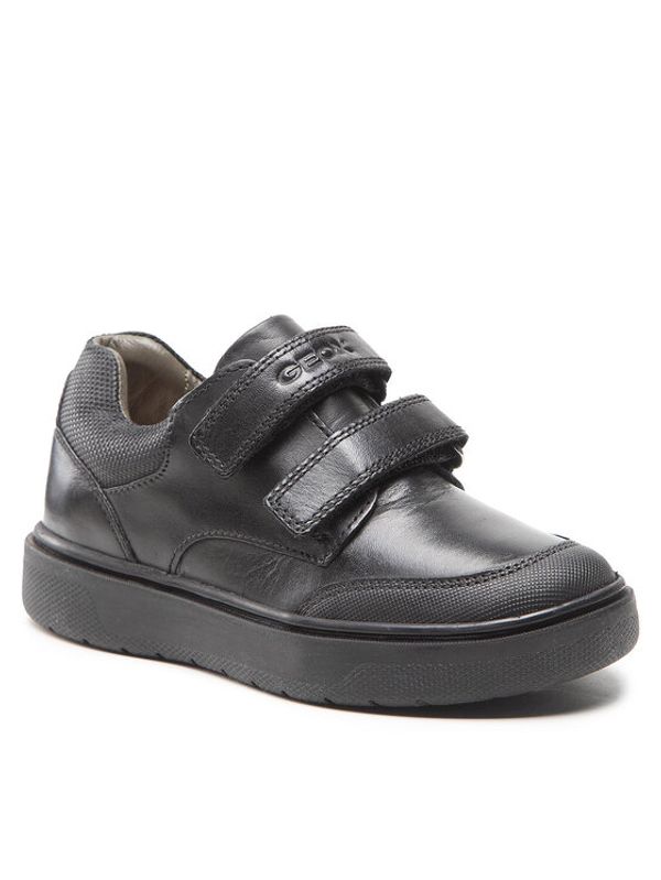 Geox Geox Сникърси J Riddock B. F J847SF 00043 C9999 S Черен