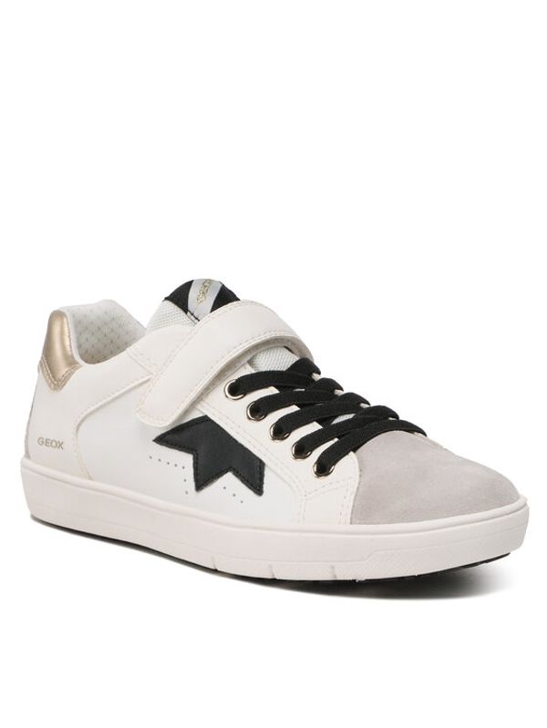 Geox Geox Сникърси J Silenex G. A J35DWA 08554 C0588 D Бял