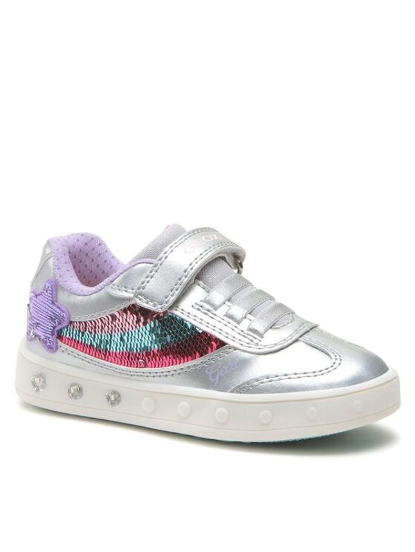 Geox Geox Сникърси J Skylin Girl J358WB0AJAYC1239 M Бял