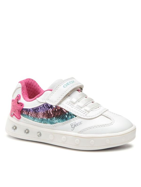 Geox Geox Сникърси J Skylin Girl J358WB0BCATC0653 M Цветен