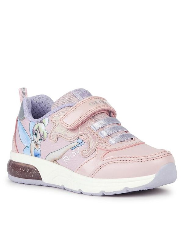 Geox Geox Сникърси J Spaceclub Girl J368VC 0ANAJ C8842 S Розов