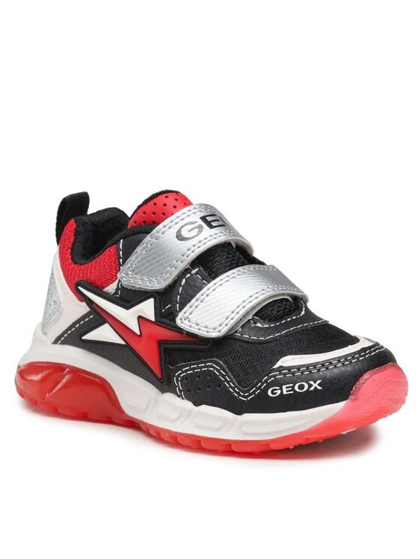 Geox Geox Сникърси J Spaziale B.B J35CQB 014BU C0048 M Черен