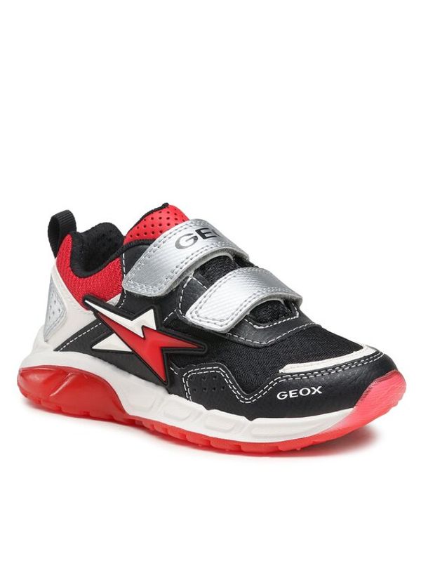 Geox Geox Сникърси J Spaziale B.B J35CQB 014BU C0048 S Черен