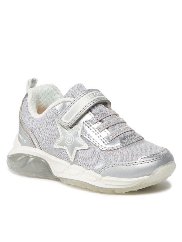 Geox Geox Сникърси J Spaziale G. A J25DAA 014AJ C1007 M Сребрист