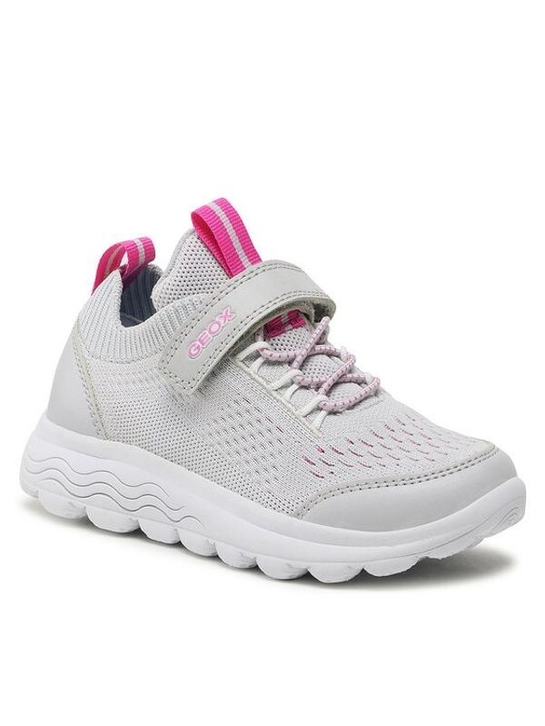 Geox Geox Сникърси J Spherica Girl J26GYB06KBCC1024 S Сив