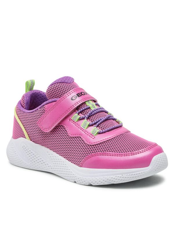 Geox Geox Сникърси J Sprintye G. D J25FWD 07TBC C8221 M Розов