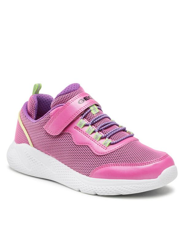 Geox Geox Сникърси J Sprintye G. D J25FWD 07TBC C8221 S Розов