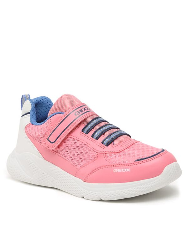 Geox Geox Сникърси J Sprintye Girl J26FWA0BC14C7Q1Z D Червен