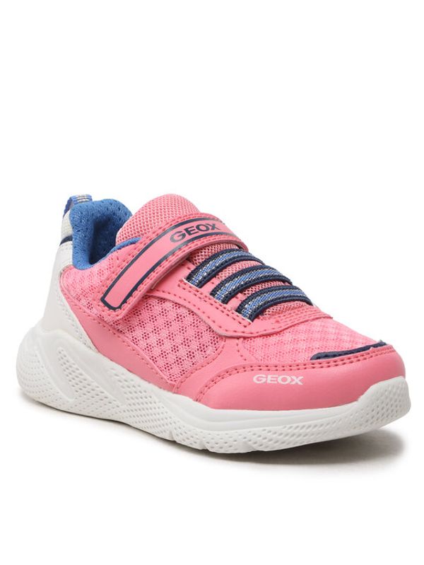 Geox Geox Сникърси J Sprintye Girl J26FWA0BC14C7Q1Z M Червен