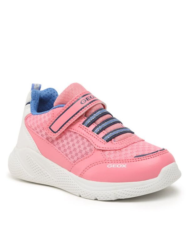 Geox Geox Сникърси J Sprintye Girl J26FWA0BC14C7Q1Z S Червен