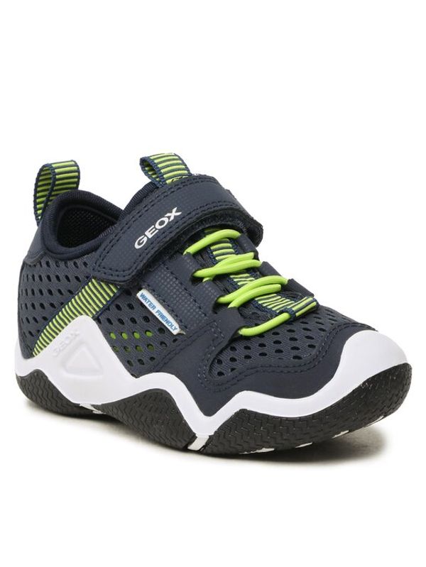 Geox Geox Сникърси J Wader B. A J3530A 01450 C0749 M Тъмносин