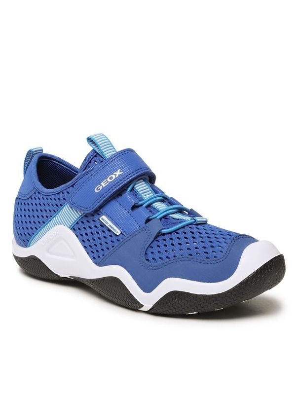 Geox Geox Сникърси J Wader B. A J3530A 01450 C4380 D Син